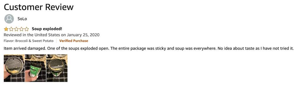 Amazon CPG Reviews