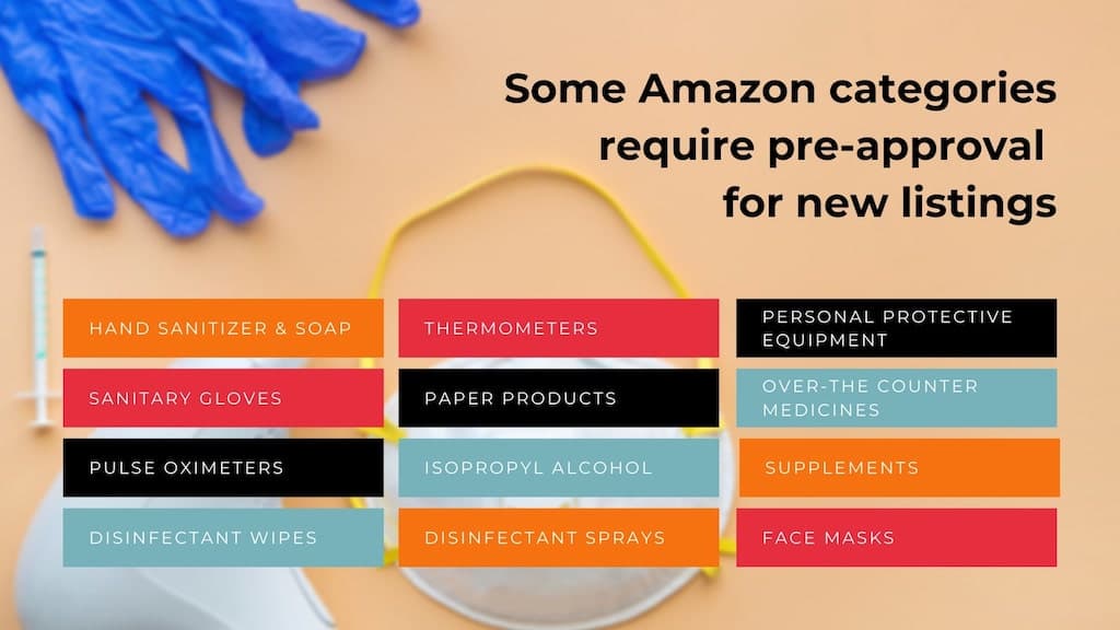 Can I sell masks on Amazon?