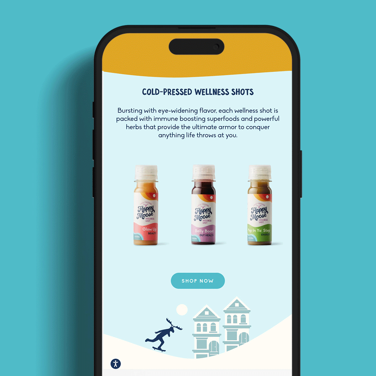 Happy Moose website gif