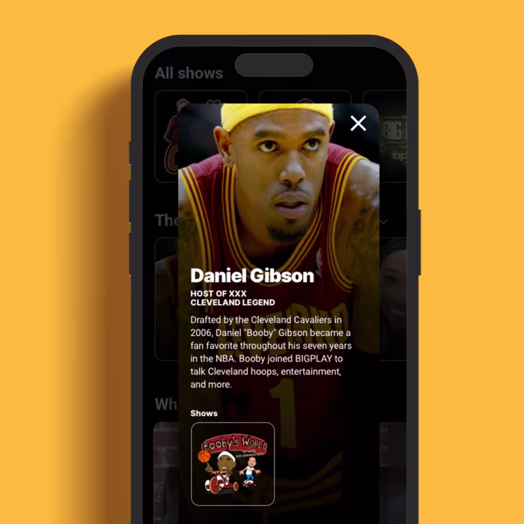 Daniel Gibson news on app