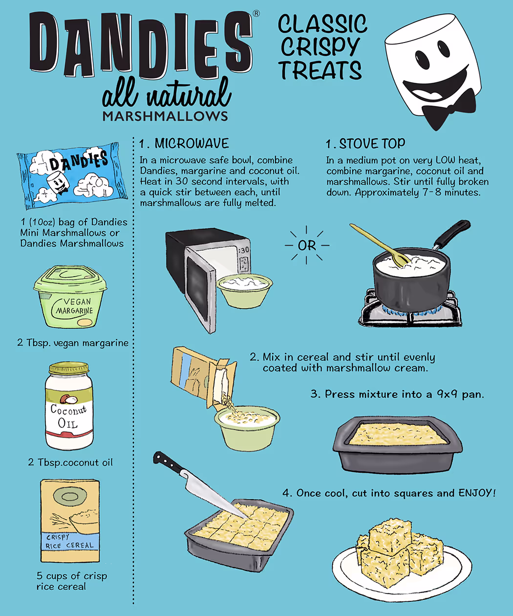 dandies all natural marshmallow recipes